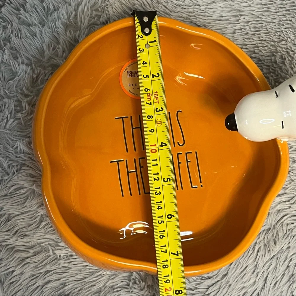 Rae Dunn x Peanuts Halloween Dog Bowl - Picture 8 of 8